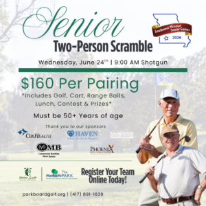 Horton Smith Southwest Missouri Seniors Games Senior Scramble 2026