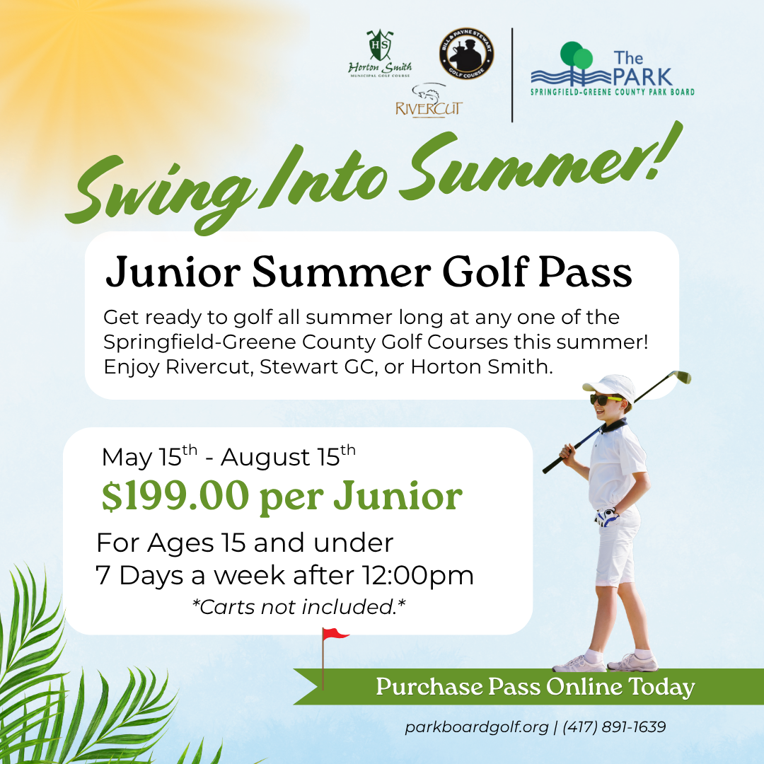 Junior Summer Golf Pass 2026 - popup